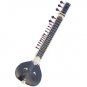 SITAR BLACK MAHARAJAâ„¢/NEW KHARAJ PANCHAM/HALF DECORATED/PRO QUALITY/BOOK/AID-02