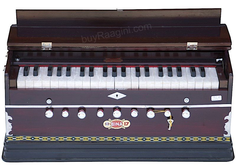 harmonium-bina-no-17-b-delux-coupler-function-rosewood-color-42-key