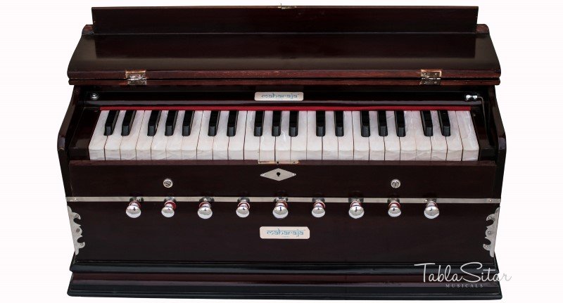 HARMONIUM/HARMONIUM No.5400m/MAHARAJA/A440/9 STOP/42KEY/COUPLER|PIANO/BOOK/DC-1