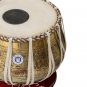 TABLA SET MAHARAJAâ„¢ GANESHA KALASH DESIGNER BRASS LACQUER FINISH BRASS 3.5K/BHE