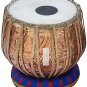 TABLA SET/MAHARAJAâ„¢/FLORAL DESIGN COPPER BAYAN 3KG/DAYAN/FREE SHIPPING/BAG/EB-2