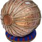 TABLA SET/MAHARAJAâ„¢/FLORAL DESIGN COPPER BAYAN 3KG/DAYAN/FREE SHIPPING/BAG/EB-2