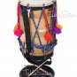 DHOL MAHARAJAâ„¢/SHEESHAM WOOD PUNJABI BHANGRA DHOL/REMO HEAD/DRUM/NATURAL/ECB-02