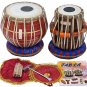 TABLA SET/MAHARAJA&acirc;�&cent;/RED BRASS BAYAN 3KG/SHEESHAM DAYAN/INDIAN DRUMS/DUGGA/FC-2