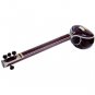 MKS TANPURA/FEMALE TANPURA/4 STRINGS/INLAY WORK/FIBER TROLLEY/DARK TAMBURA/BJI-2