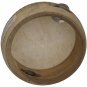KANJIRA MAHARAJAâ„¢/WOODEN FRAME/GOAT SKIN HEAD/BRASS JINGLES/SHEESHAM KANJIRA-DDA
