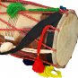 DHOL NATURAL COLOR/MAHARAJA/DHOL PUNJABI BHANGRA PRO/SYNT.HEADS/SHESHAM WOOD/ADA