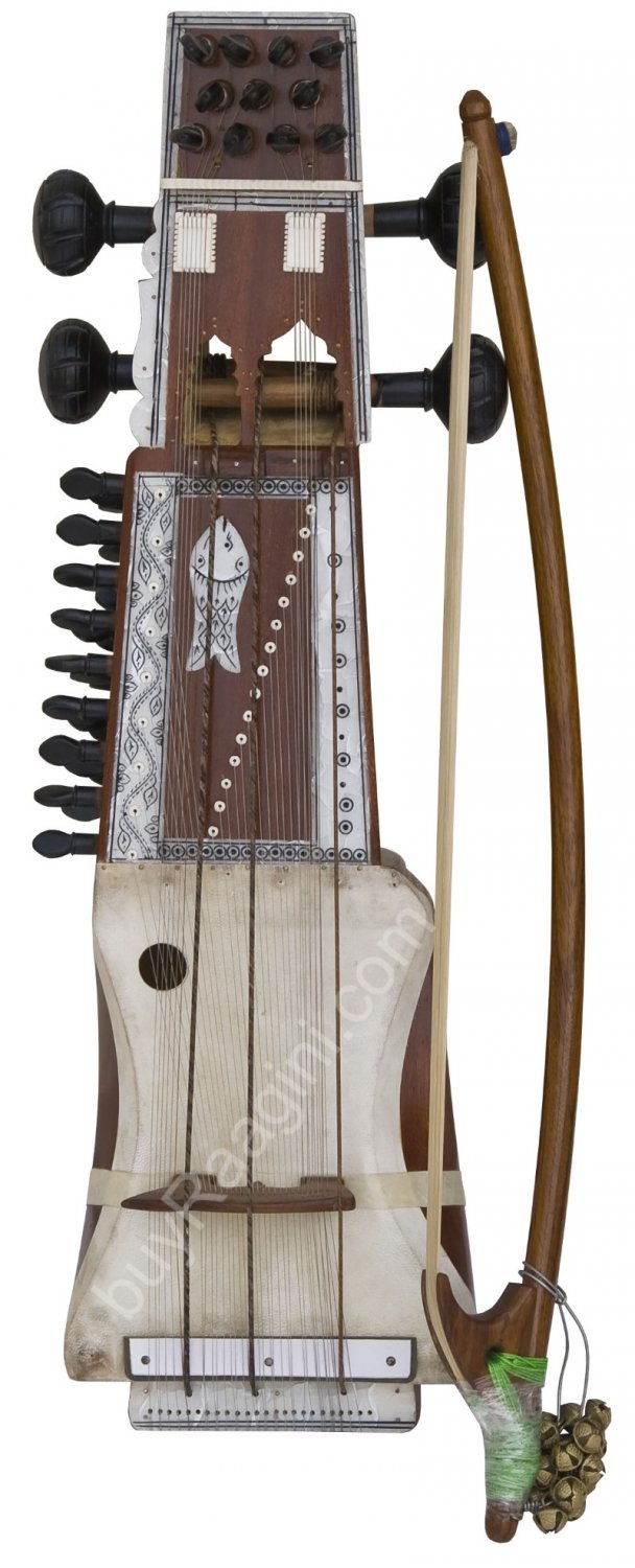 SARANGI/PRITAM SINGH CLASSICAL SARANGI/NEW HANDMADE SPECIAL/HORSE HAIR BOW/ECC-2