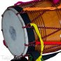 DHOL MAHARAJAâ„¢/DHOL PUNJABI BHANGRA PRO/SYNT.HEADS/MANGO WOOD/NATURAL COLOR/GE-1