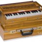 HARMONIUM No. 6001n/MAHARAJA/KAIL WOOD/FOLDING/2 REED/COUPLER/2.75 OCTAVE/EJH