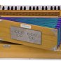 HARMONIUM No. 6001t/MAHARAJA/TEAK WOOD/FOLDING/2 REED/COUPLER/2.75 OCTAVE/EJG
