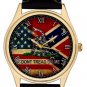 DON'T TREAD ON ME! Confederate Flag Southern Pride Vintage Americana Art Collectible Wrist Watch
