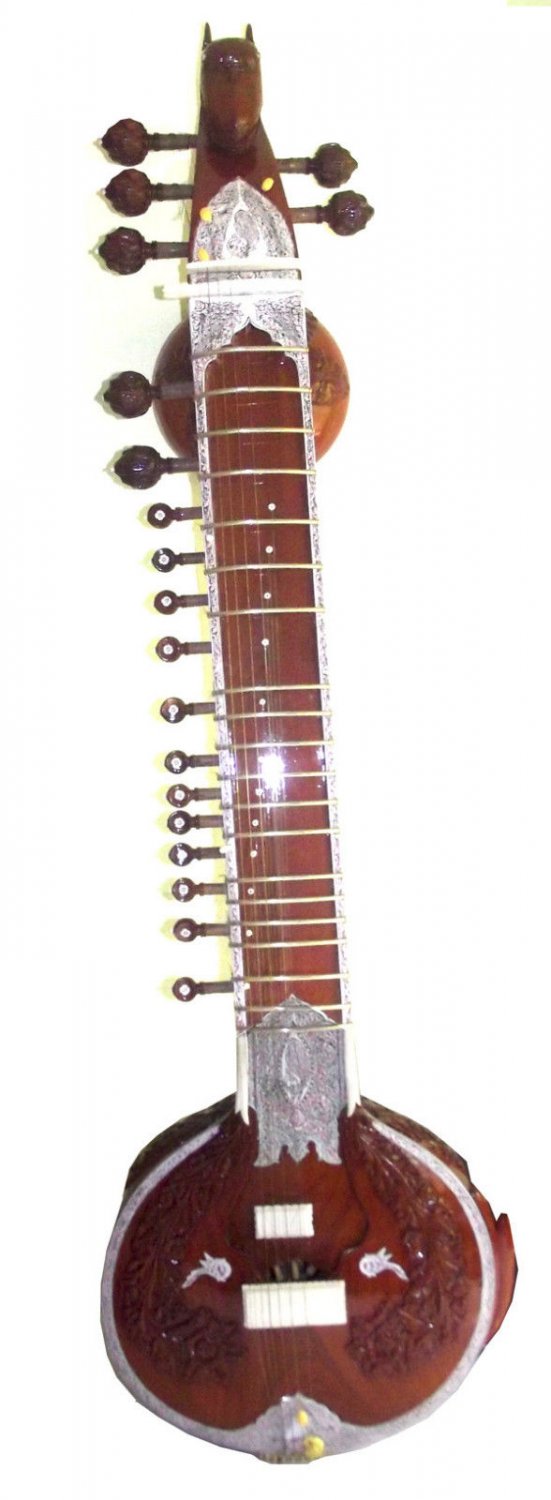 DRAGON SURBAHAR, ULTRA-PRO CALCUTTA BASS SITAR IN CEDAR. LEFT OR RIGHT ...