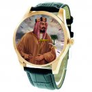 *RARE* KING IBN SAUD, FOUNDER OF SAUDI ARABIA, PORTRAIT ART COLLECTIBLE  WATCH