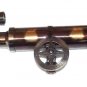 ORIGINAL ZWEISS, HAMBURG CLASSIC HARBORMASTER BRASS TELESCOPE w DEKTOP TRIPOD