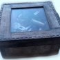 KELVIN & HUGHES NAUTICAL TRAINING DEMO NAVIGATION BRASS SEXTANT IN LEATHER CASE