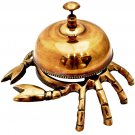 CRAB BELL! SHIP CAPTAIN'S TABLE BRITISH FRENCH ARISTOCRACY OFFICE HOTEL DESKTOP