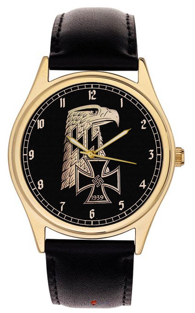 *RARE* GERMANY World War II 1939 CONSCRIPTION PROPAGANDA ART RETRO WRIST WATCH