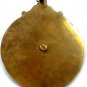 CLASSIC FRENCH ASTRONOMICAL ASTROLABE ON TEAK DISPLAY STAND IN ANTIQUATED BRASS
