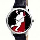 FIELD LACROSSE USA RARE 40 mm SPORTS ART COLLECTIBLE WRIST WATCH FIELD LACROSSE USA RARE 40 mm SPORTS ART COLLECTIBLE WRIST WATCH