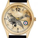 RARE WW-II RAF DE HAVILLAND MOSQUITO CROSS-SECTION COLLECTIBLE WRIST WATCH RARE WW-II RAF DE HAVILLAND MOSQUITO CROSS-SECTION COLLECTIBLE WRIST WATCH