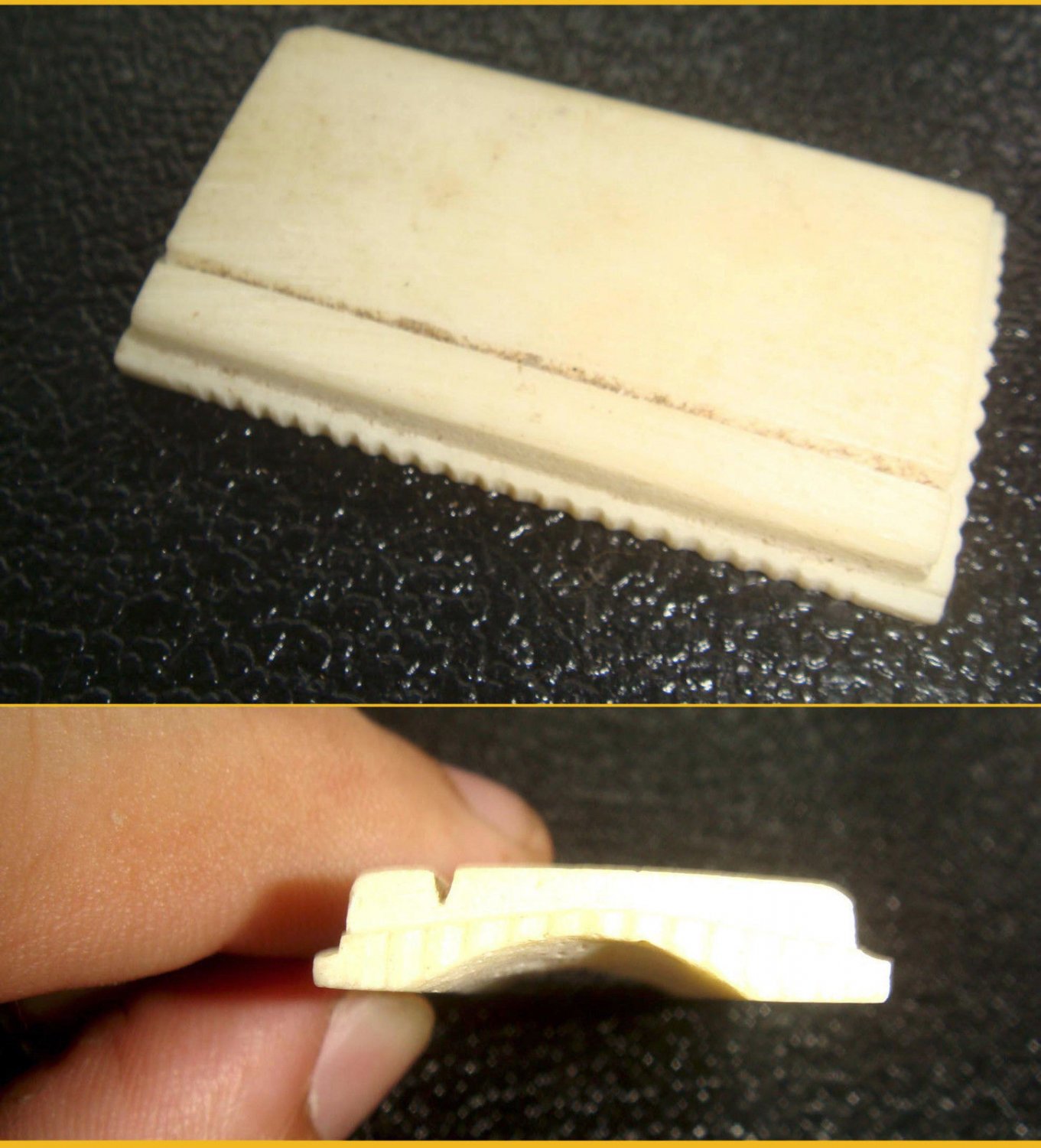 INDIAN SITAR SMALL BRIDGE FOR TARAF / SYMPATHETIC STRINGS, GUARANTEED