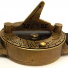 STEAMPUNK 40 mm SOLID BRASS SUNDIAL COMPASS WRIST WATCH SOLAR WONDER STEAMPUNK 40 mm SOLID BRASS SUNDIAL COMPASS WRIST WATCH SOLAR WONDER