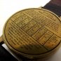 STEAMPUNK 40 mm SOLID BRASS SUNDIAL COMPASS WRIST WATCH SOLAR WONDER
