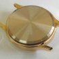 WATCH CASE / CASING / BOX IN HEAVY BRASS 40 mm GOLD ION-PLATED LIFETIME WARRANTY