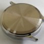 WATCH CASE / CASING / BOX IN NICKELLED BRASS 40 mm IPS-PLATED LIFETIME WARRANTY