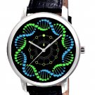 The DNA Helix. Classic Geneticist's Art Science Enthusiast's 40 mm Wrist Watch