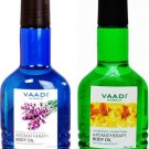 Vaadi Herbals Body Oil Choose from 2 Variants 110 ML Each Skin Care