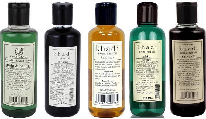 KHADI NATURAL HERBAL HAIR OIL 210 ML HERBAL AYURVEDIC HAIR OIL CHOOSE FROM 5