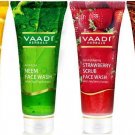 Vaadi Herbals Face Wash Choose from 4 Variants 60 ML Each Skin Care Vaadi Herbals Face Wash Choose from 4 Variants 60 ML Each Skin Care