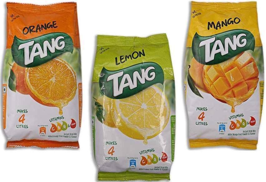 Tang Instant Drink Mix Powder 500 GM Orange / Lemon / Mango ~4 Litre