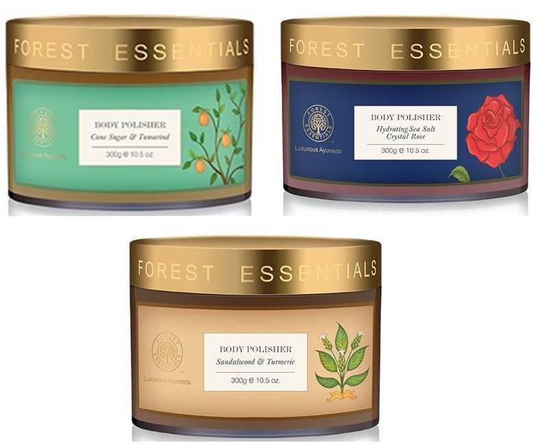 Forest Essential Body Polisher 3 Variants 300 Gms Each