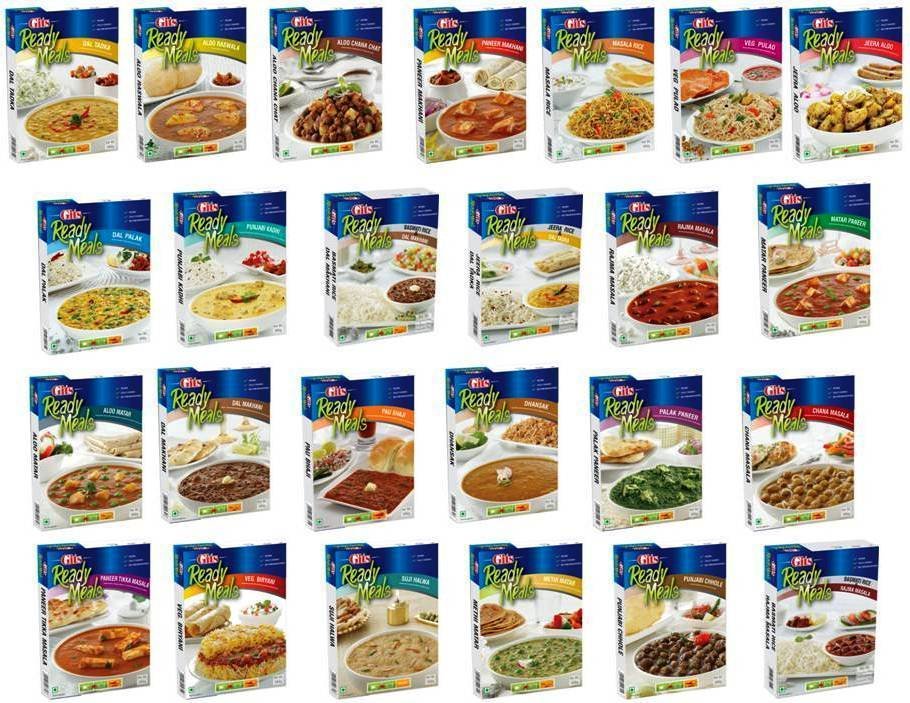 Gits Ready Meals Choose from 25 Variants Instant Indian Meal 100% Veg