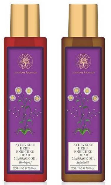 Forest Essential Hair Care Head Massage Oil 2 Variants 200Ml Each