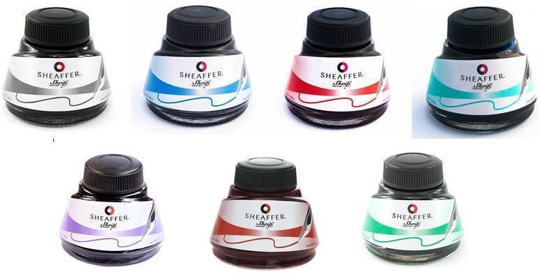Sheaffer Skrip Ink Bottle Set of 2 Choose From 7 Colors 50 ML Each