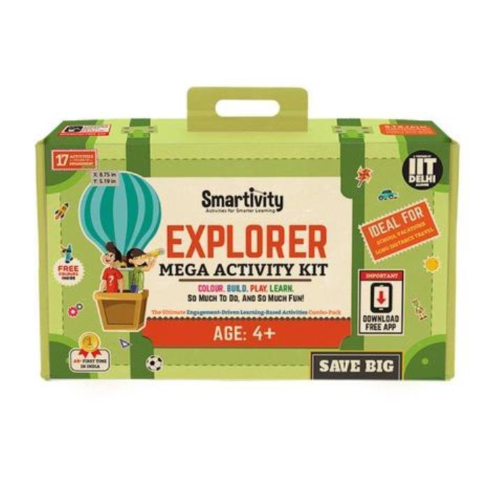 Smartivity Explorer (S.T.E.M + AR) Mega- Activity Kit Age 4+ Science Kit DIY