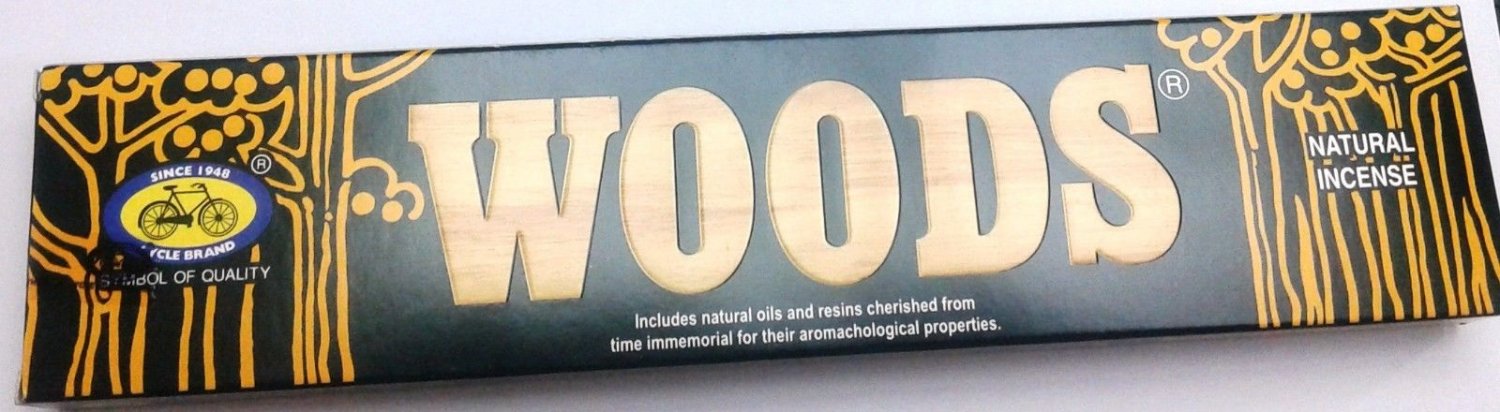 Woods Agarbatti Cycle Brand Incense Sticks 20 Sticks Hand Crafted