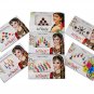 Bindi Indian Set of 20 Assorted Packs Forehead Art Tika Kumkum