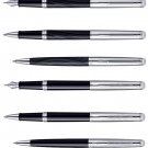 Waterman Paris Hemisphere Deluxe Silk Black / Deluxe Black CT Choose from 8 Waterman Paris Hemisphere Deluxe Silk Black / Deluxe Black CT Choose from 8