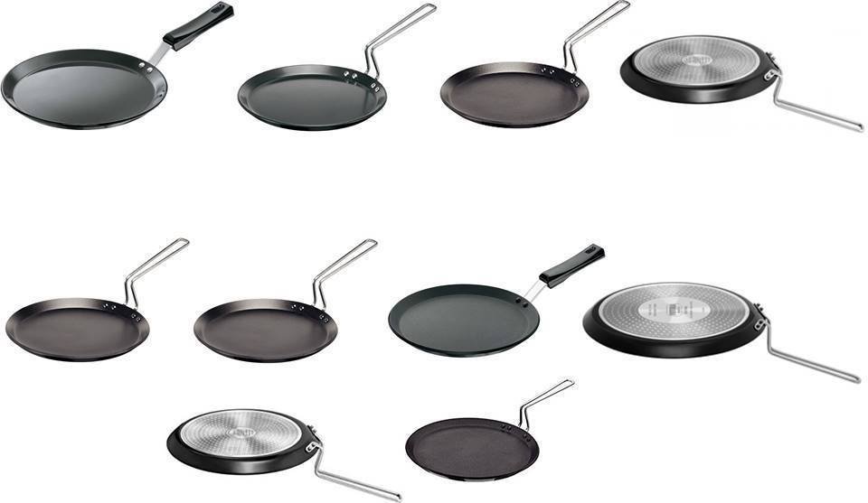Hawkins Futura Flat Tava Hard Anodised & Nonstick Tava Choose From 10