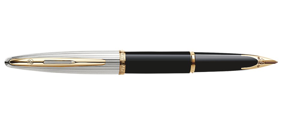 Waterman Paris CARENE DELUXE BLACK GT Fountain/Roller Ball/Ballpoint Pen
