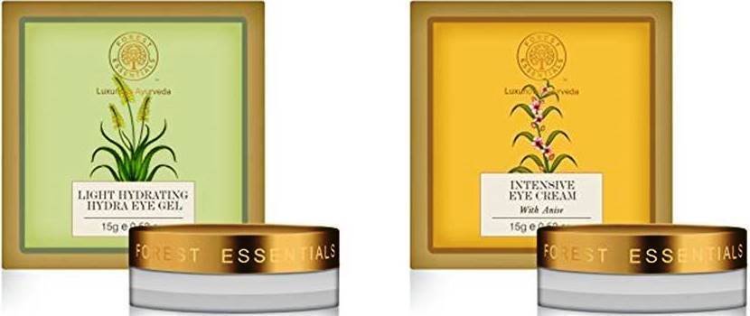 Forest Essential Eye Cream/Gel 2 Variants 15 Gms Eye Care