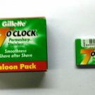 Shaving Razor Blades Gillette 7’o Clock Permasharp Stainless 50 Blades Shaving Razor Blades Gillette 7’o Clock Permasharp Stainless 50 Blades