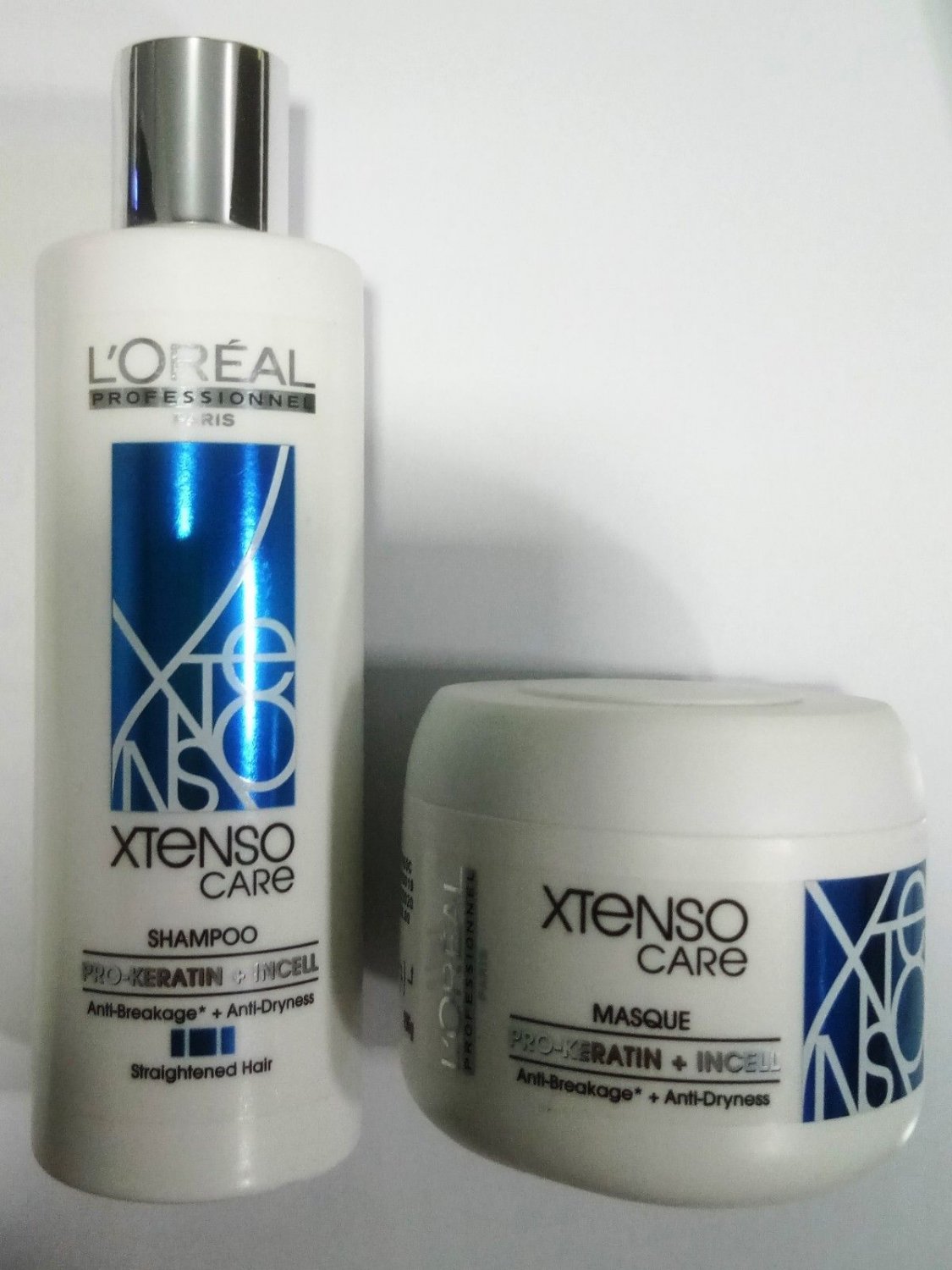 Loreal Professionnel Xtenso Care Straight Shampoo 250 ml + Masque 196 gm