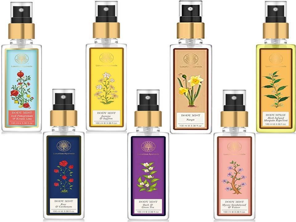 Body Mist Forest Essential 100Ml Natural & Paraben Free Choose from 7 Variants