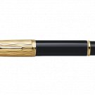 Waterman CARENE ESSENTIAL BLACK & GOLD GT Fountain/Roller Ball/Ballpoint Pen